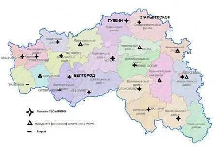 Где белгородская область граничит