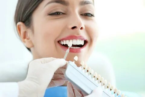 They are thin shells which your dentist can colour to match your natural te...