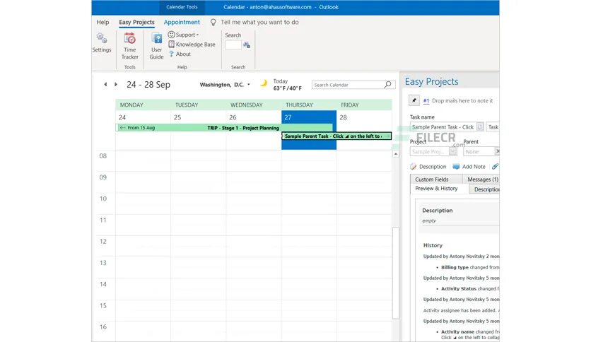Отслеживание в Outlook. Outlook time tracking. Аутлук для 2 пользователей. Личный планировщик задач для аутлук.