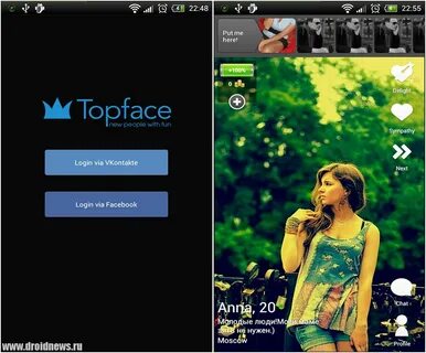 Top face