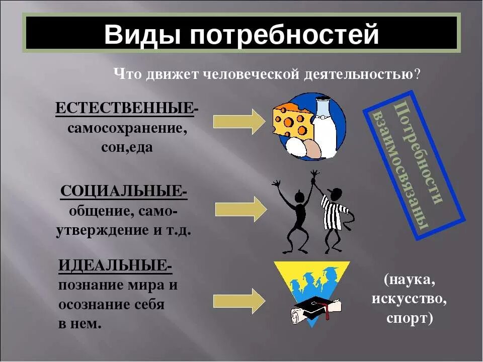 Познание идеальных. Виды потребностей. Потребности виды потребностей. Виды человеческих потребностей. Виды потребностей в психологии.