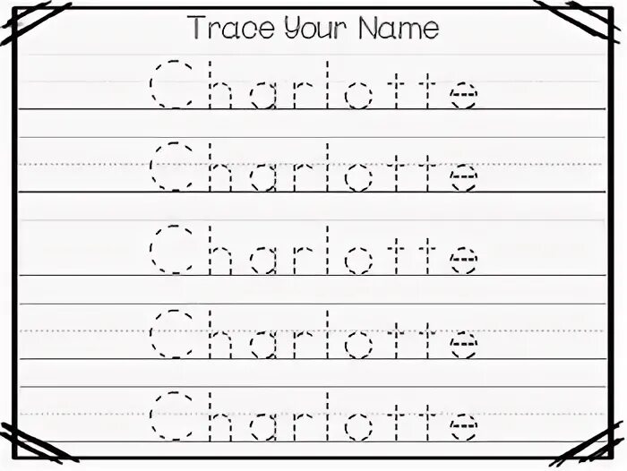 Tracing names