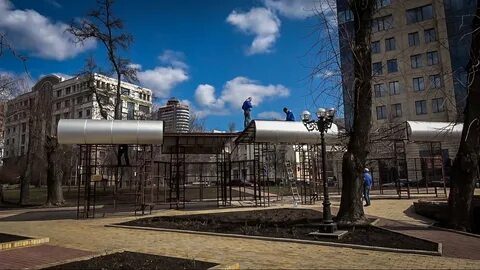 Улица новостроя