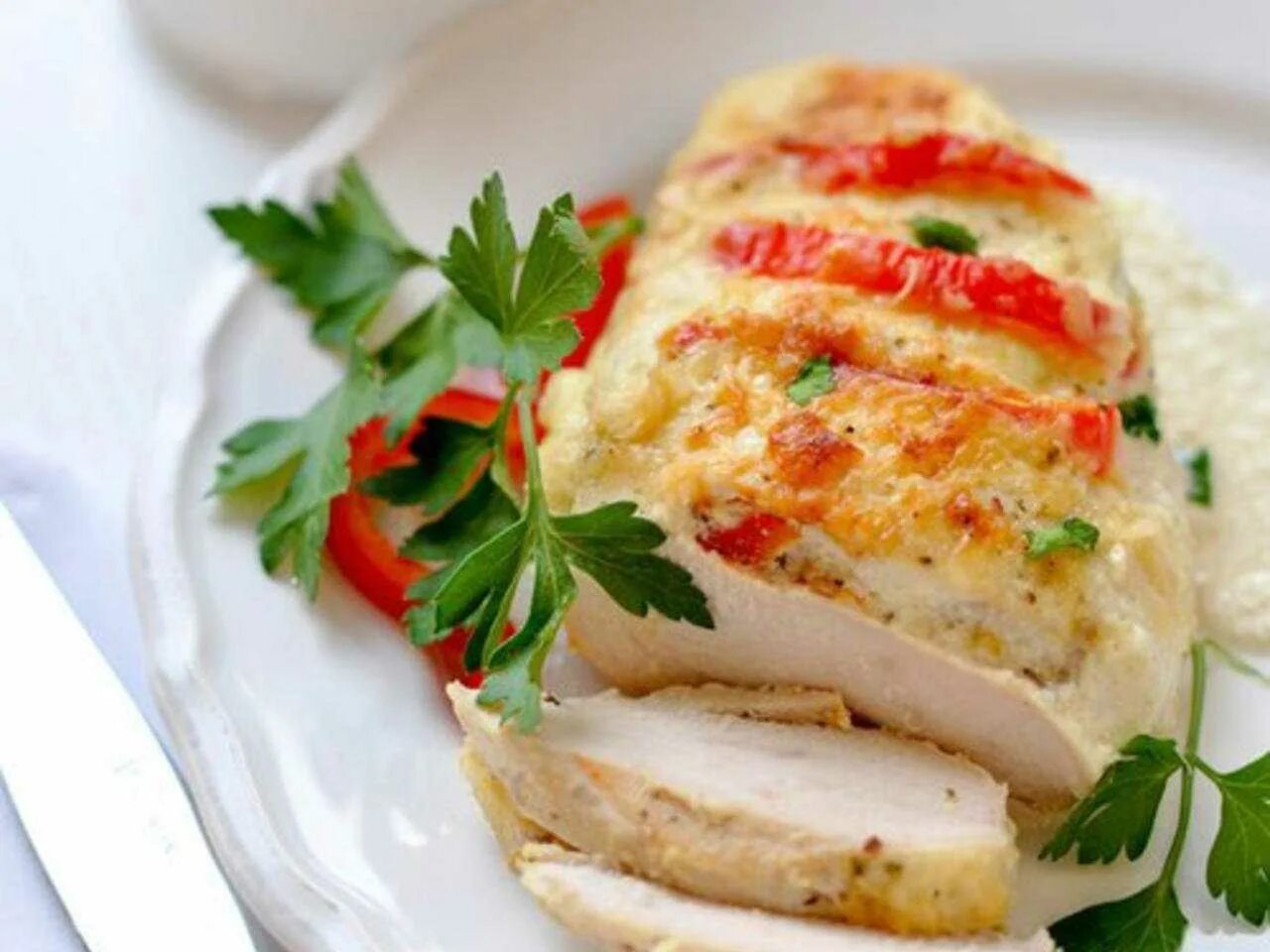 Куриная грудка под шубкой в духовке от Шефмаркет