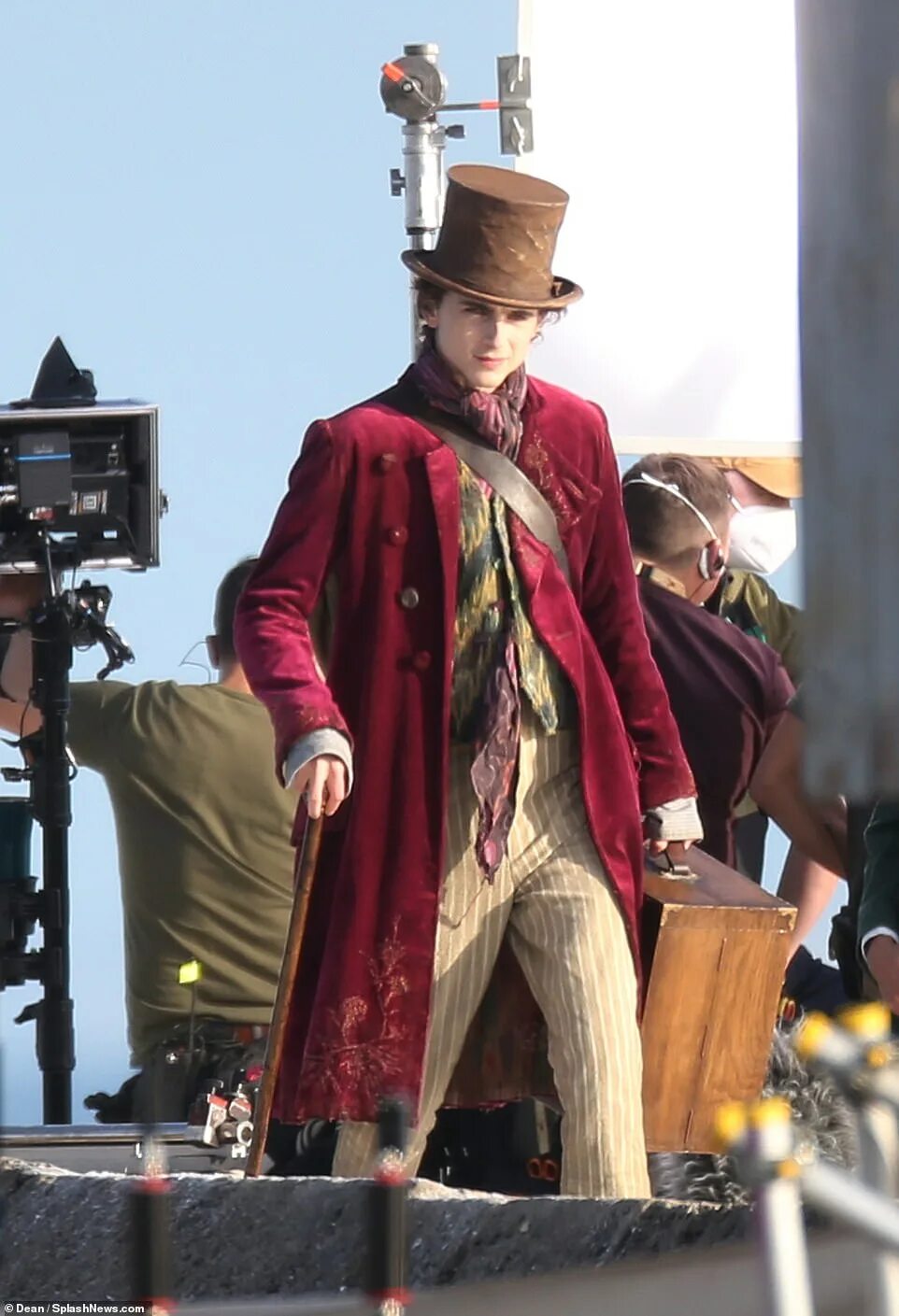 Приквел Чарли и шоколадная фабрика 2023. Timothee Chalamet Wonka.