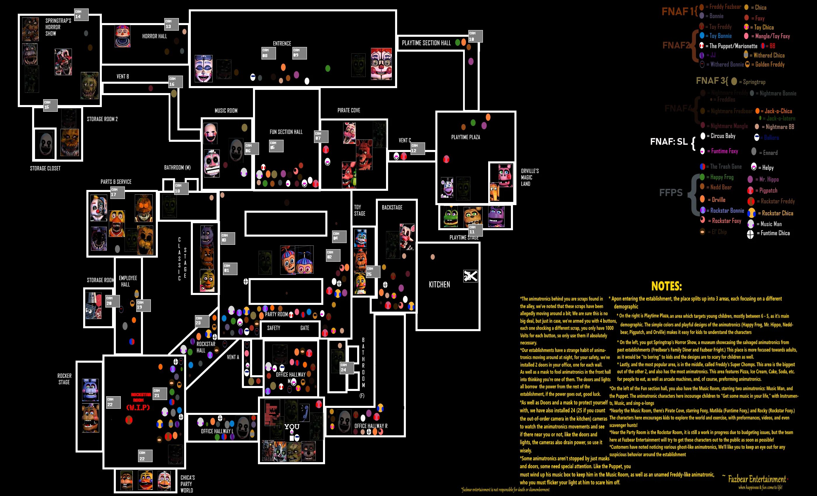 Скачай мод на фнаф 1 карту. FNAF 7 карта пиццерии. Карта FNAF Ultimate Custom Night. Карта ФНАФ 1. ФНАФ 2 часть карта.