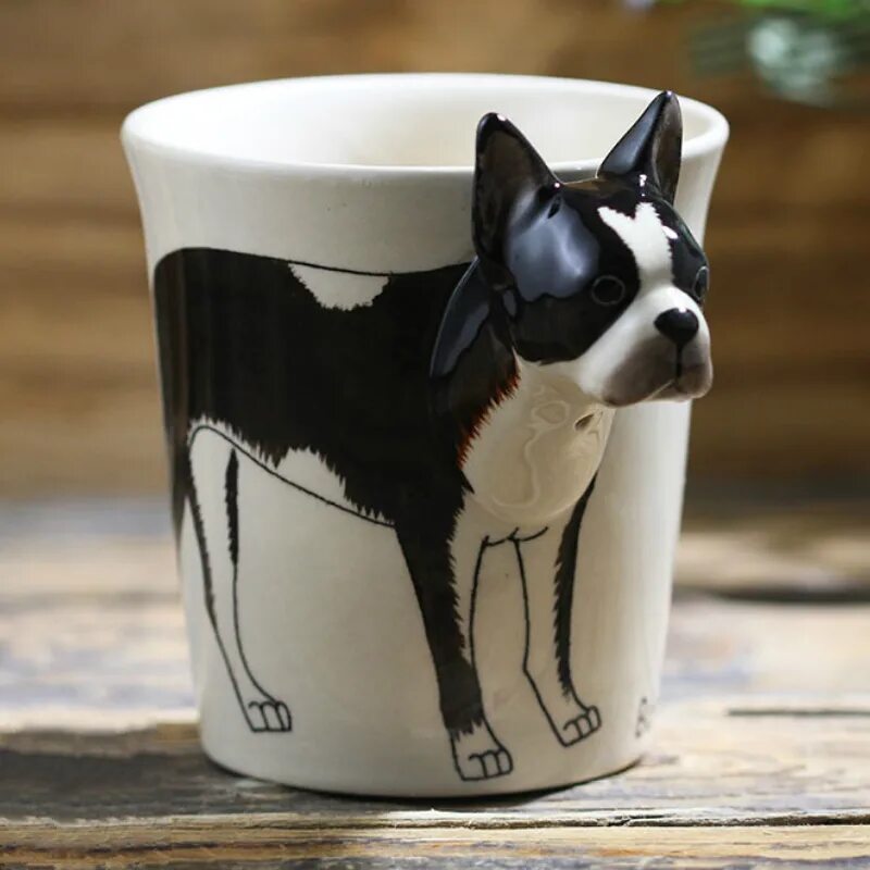 Dogs cup. Boston Terrier чашка. Чашки для собак. Кружка собака. Чашки с животными.