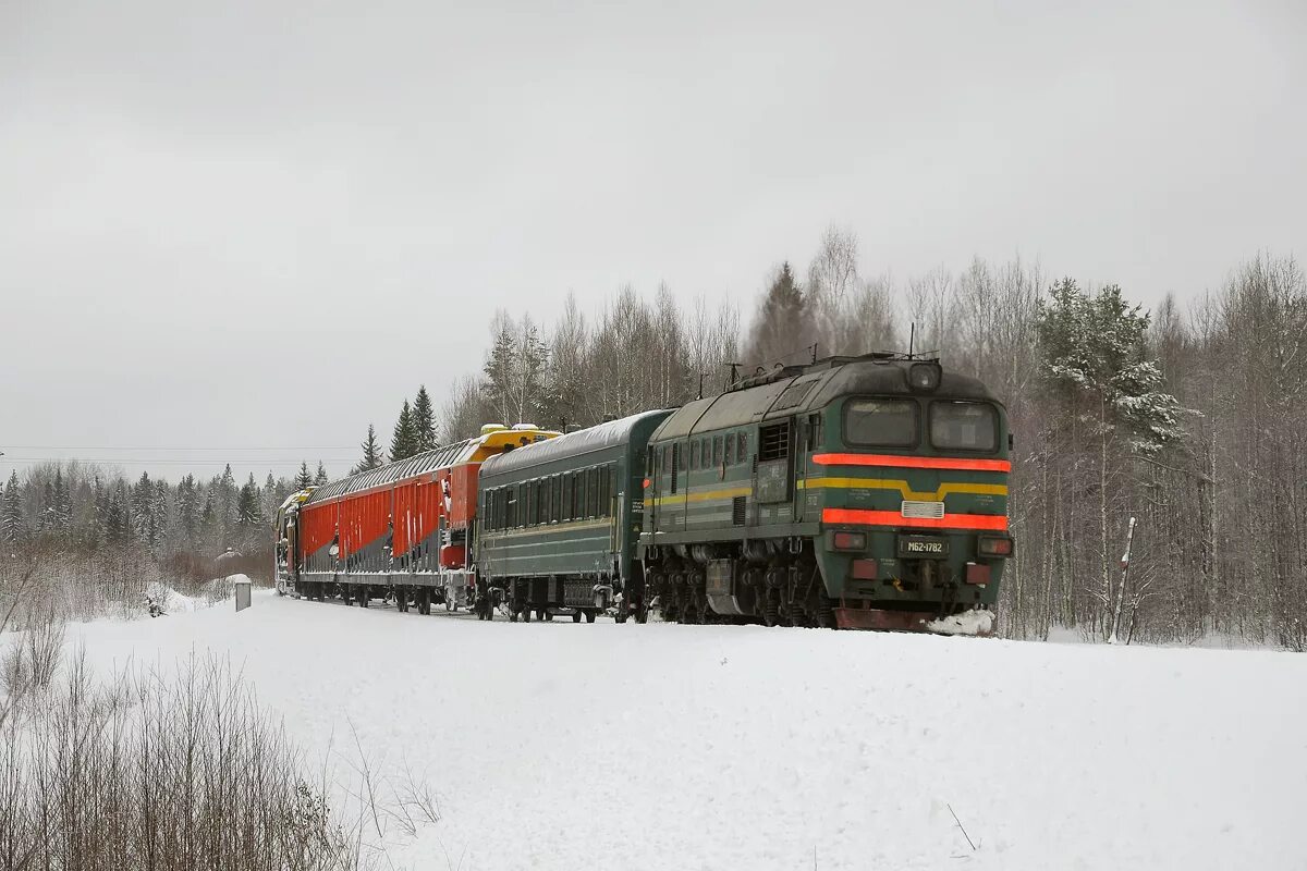 Поезд хвойная. Дм 62 1782. Станция Будогощь. Тальцы Будогощь.