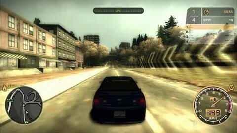 Nfs most wanted спидометр и карта за экраном