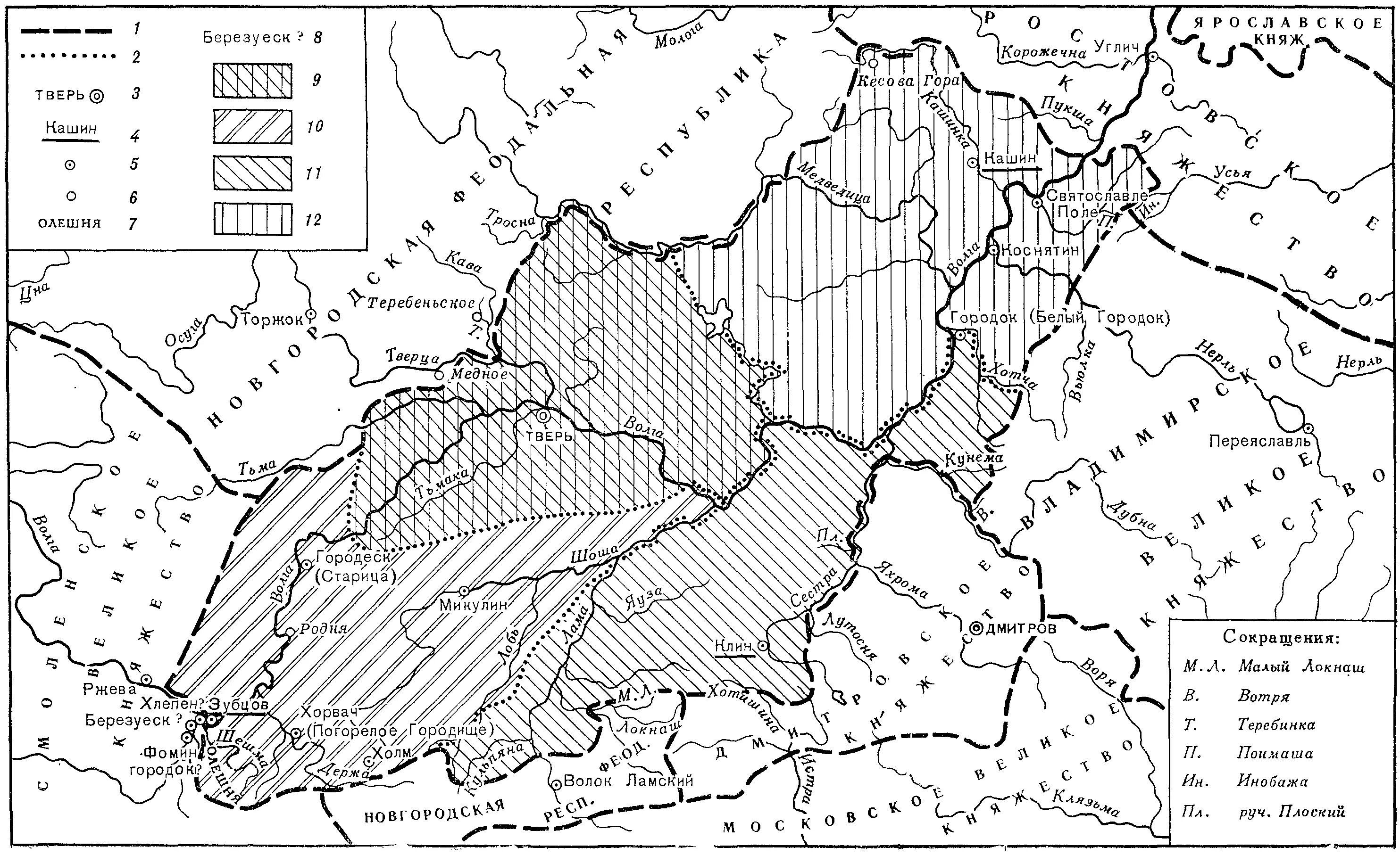 смоленская земля карта