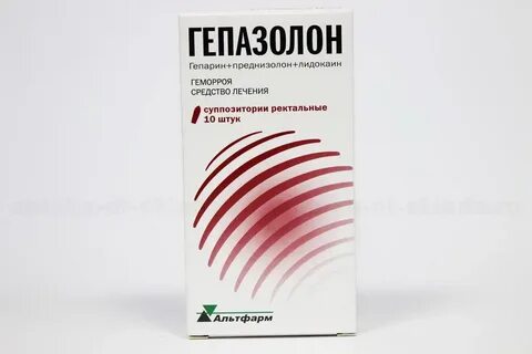 Гепазалоновые свечи инструкция