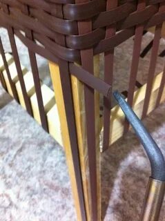 Плетение стула из ротанга для начинающих пошагово