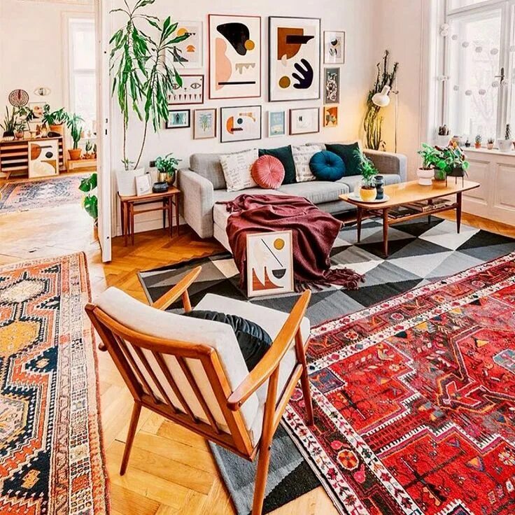 20+ Design Ideas for Living Rooms with Sectionals (Photos) Mid century modern li