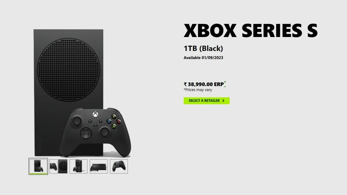 Xbox s черный