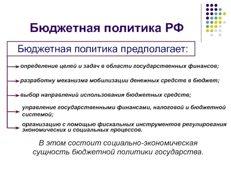 Направления развития бюджетной политики. Бюджетная политика государства. Сущность бюджетная политика государства. Бюджетная политика РФ. Примеры бюджетной политики.