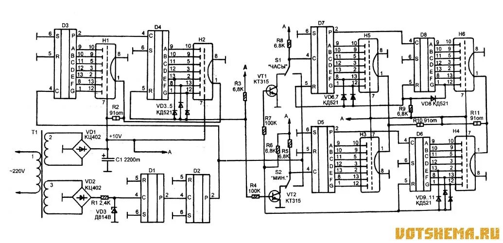 Техника ие ие. Счетчик импульсов к176. К176ир10 схема. Часы на к176ие12 к176ие13 к176ид3 схема. Часы на Ив 6 к176ие4.