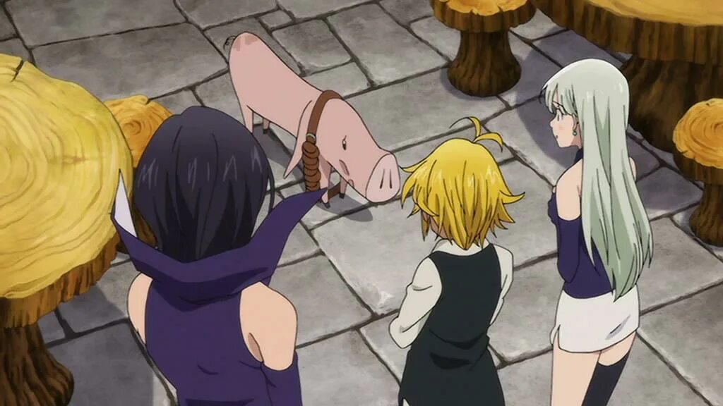 семь смертных грехов ова 2. семь грехов ова. семь смертных грехов мультсериал. 7 смертных грехов ова 2. Nanatsu no taizai movie 2: hikari ni norowareshi mono-tachi.