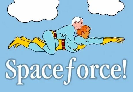 Like the southern border 'Wall', "Space Force" doesn't (yet)