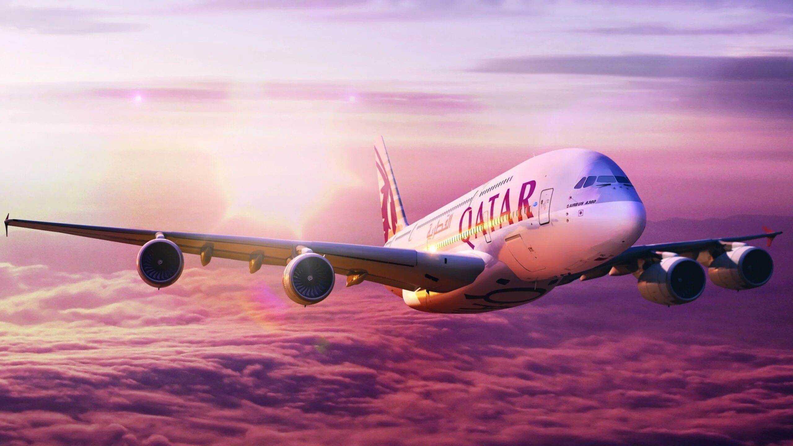 Qatar Airways самолеты. Аэробус а380 катарских авиалиний. Фон для авиакомпании. Авиакомпания полетели