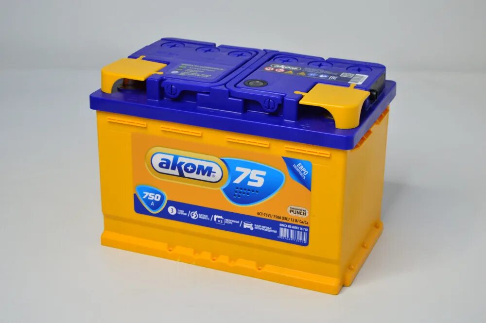 Battery 75. Аком 75ah, 700a. Аккумулятор Аком 75. Аком АКБ 6ст 75 75ah. Аккумулятор Аком 75ah п.п.700а.