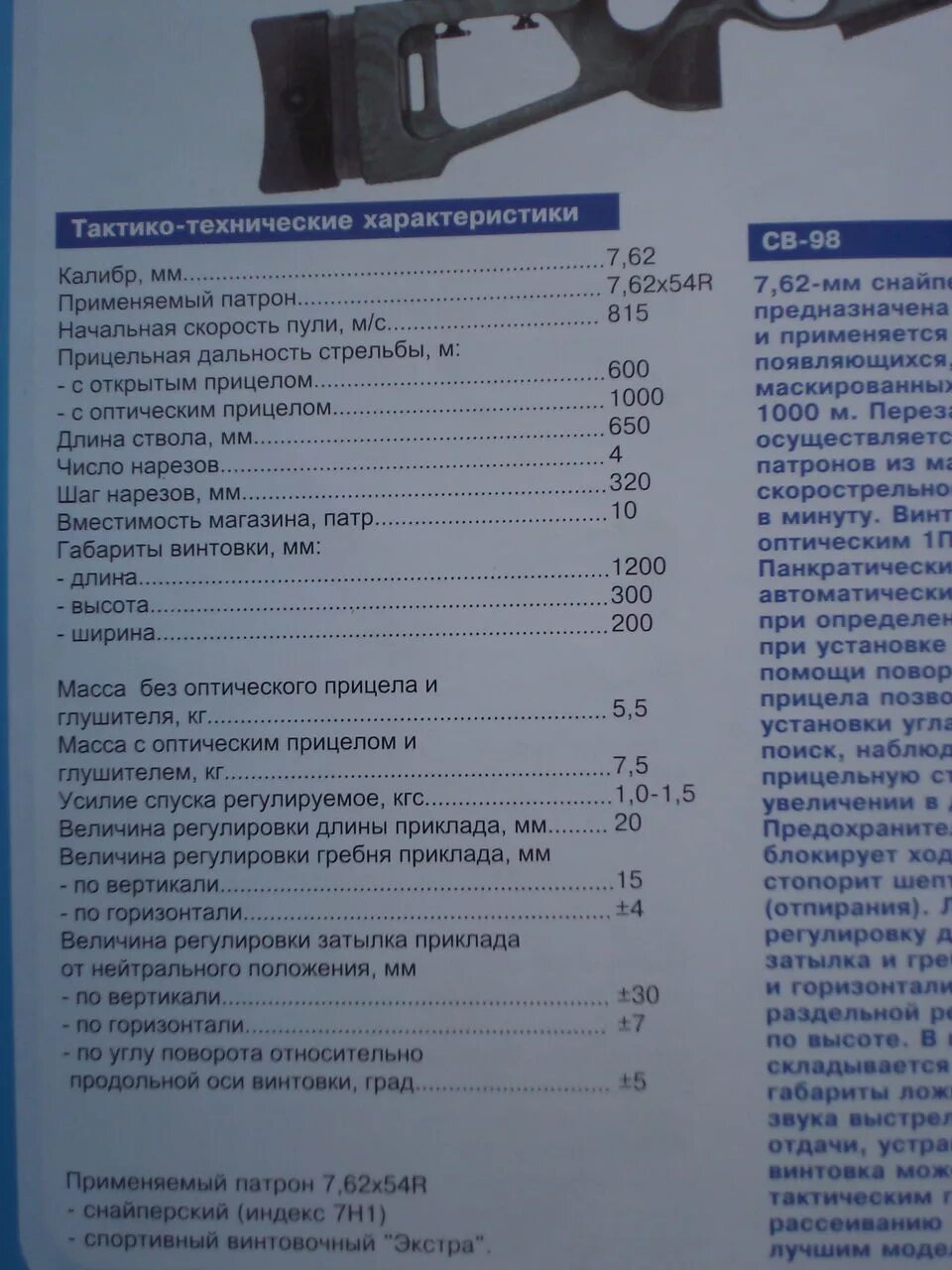 7-мм снайперская винтовка. Св-98 снайперская винтовка ттх. Св98 винтовка ттх. Ттх св 98. Св-98 снайперская винтовка ттх.