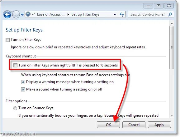 Filter keys setter. Filter keys setter настройки фортнайт. отключение службы microsoft keyboard filter.