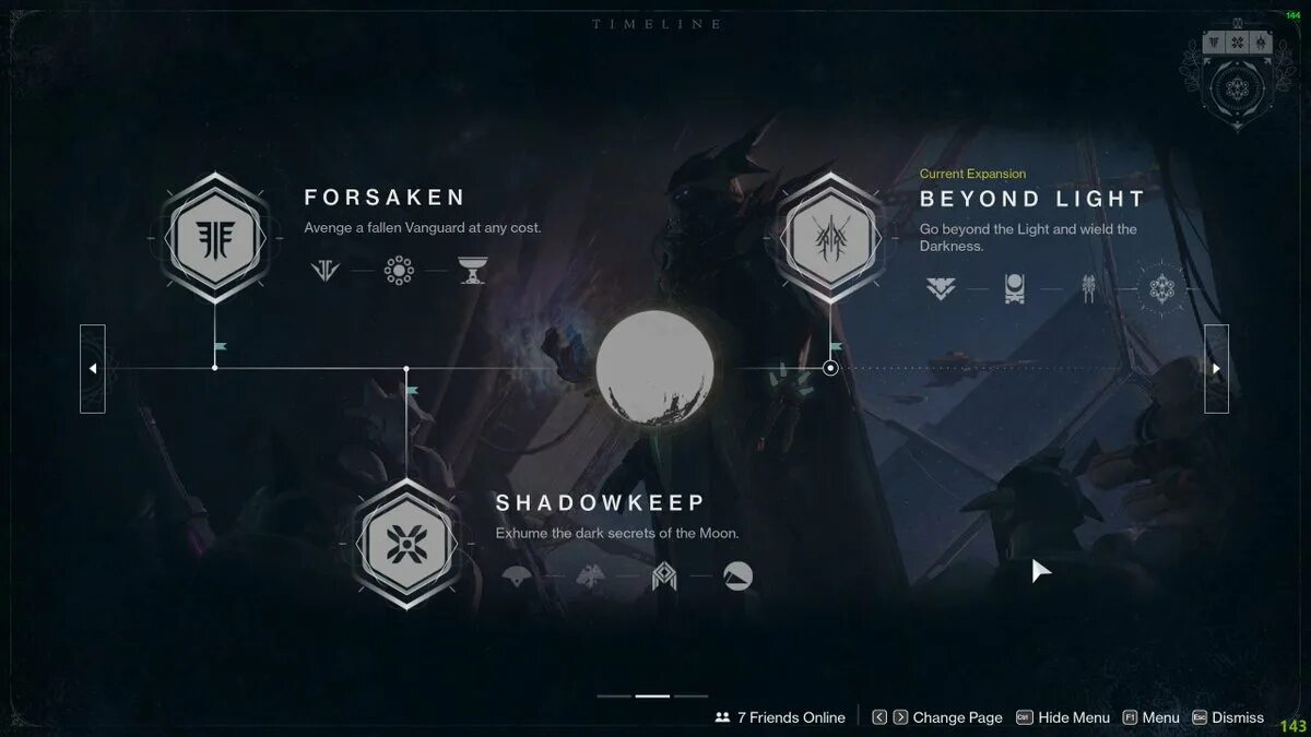 Destiny timeline. Active Checkpoints and join codes Destiny 2.