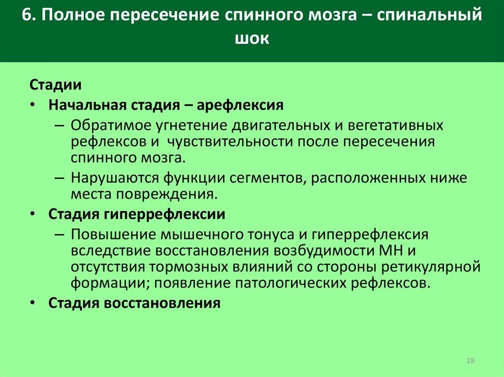 На начальных этапах хорошо. Механизм спинального шока. Стадии спинального шока. Фазы спинального шока. Фазы спинального шока физиология.