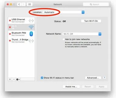 Mac os wifi