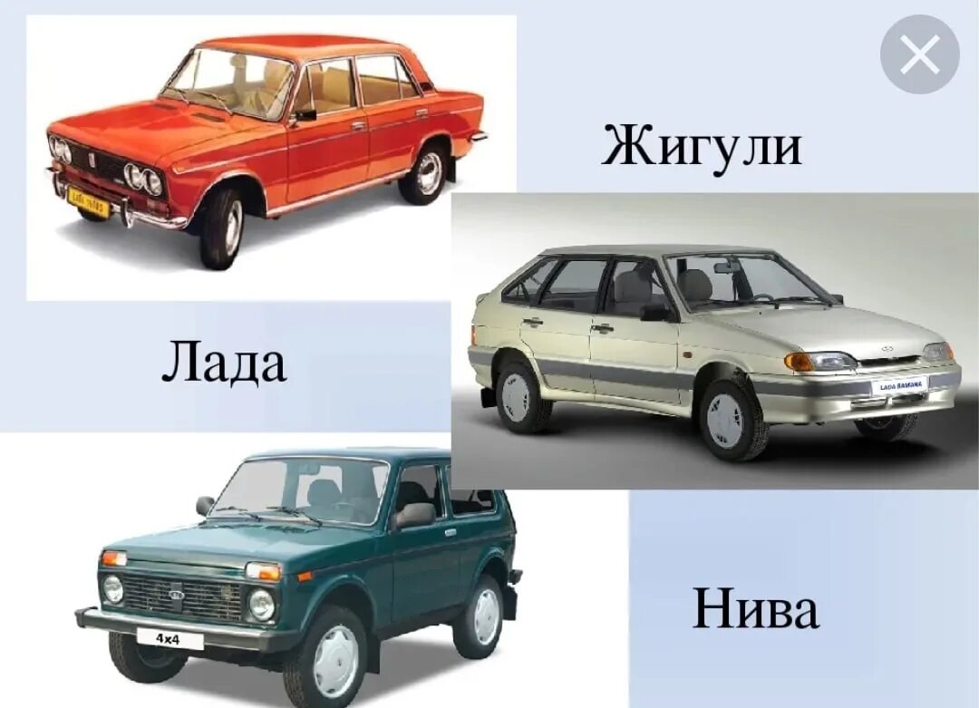 Как отличить вазы. Модели ВАЗ от 2101 до 2107. ВАЗ 2107 Жигули СССР. Модельный ряд ВАЗ 2101-2107.
