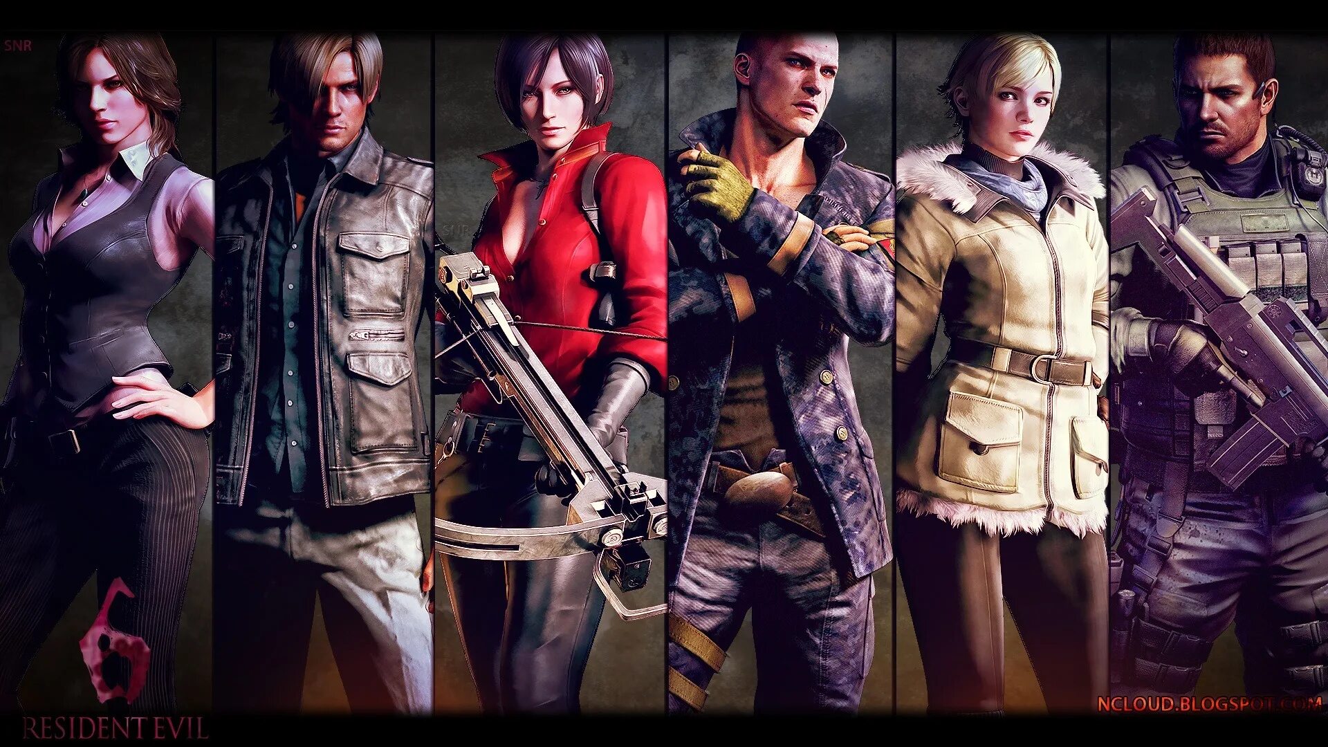 Ncloud. Resident Evil. Resident Evil 6. Htobltyn BDTK 6. Resident Evil 6 герои.