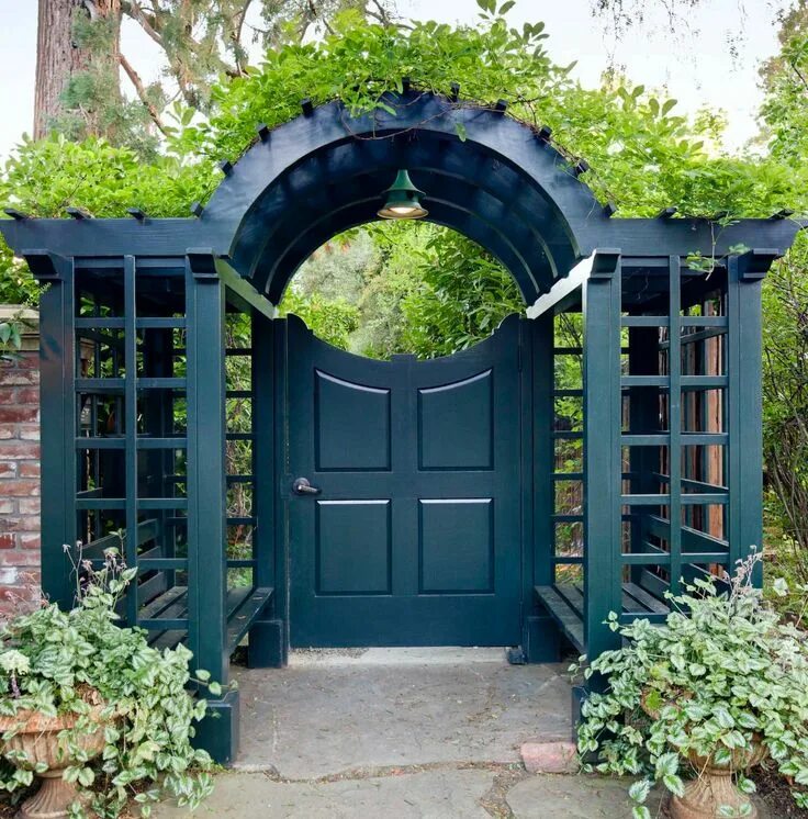 24 Modern Gate Designs That Will Complement All Your Landscaping Front gate desi