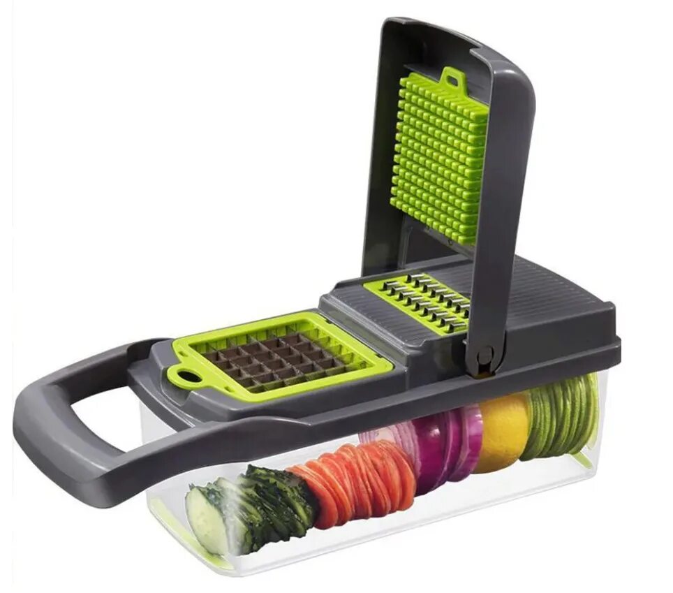 Овощерезка ручная многофункциональная Veggie Slicer 14. Овощерезка Veggie Slicer 14 в 1. Veggie Slicer овощерезка. Овощерезка Veggie Slicer слайсер с контейнером 14 в 1.