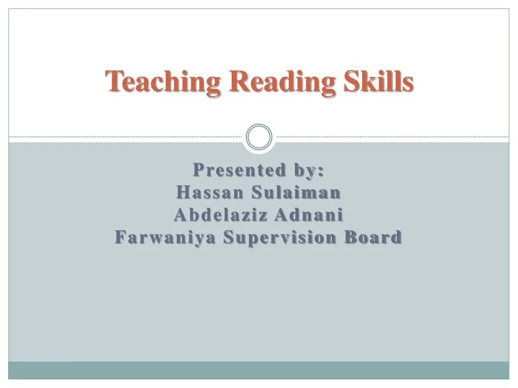 Teaching reading how to teach reading. Teaching reading skills ppt. functional reading ppt.
