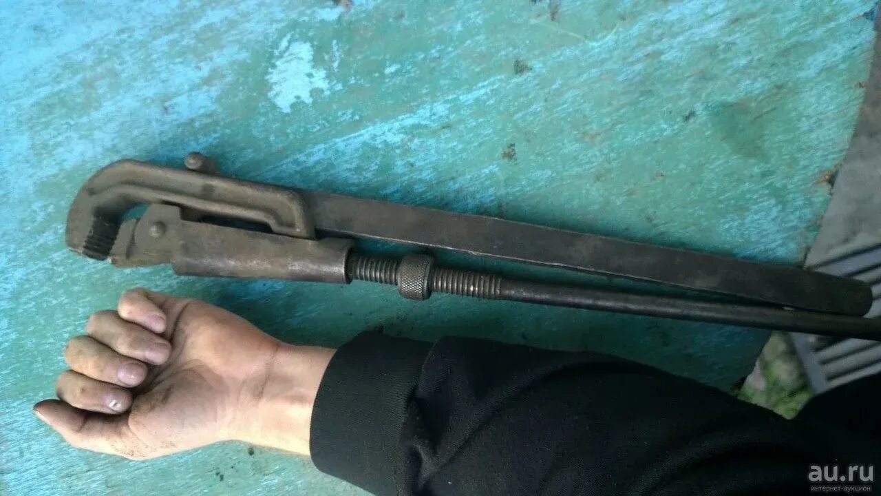 3. Ключи газовые трубные 10-36 7813-0001. Ключ газовый (размер max, мм 50; длина 420 мм). Ключ разводной 1 номер газовый. Ключи номер 4.