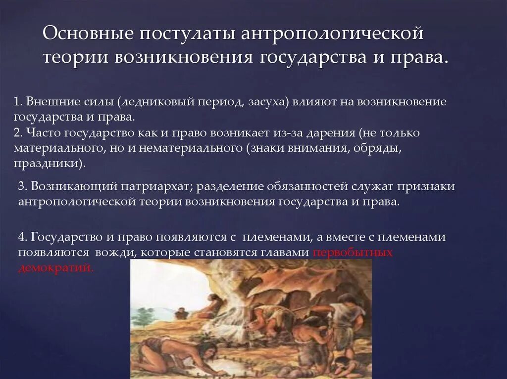 Антропологическая теория происхождения государства. Антропологическая теория происхождения. Антропологическая теория возникновения государства.