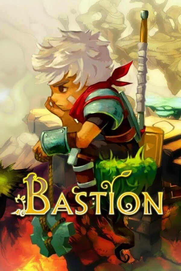 Бастион читать. Бастион игра. Bastion 2011. Рассказчик Bastion. Bastion Supergiant games.