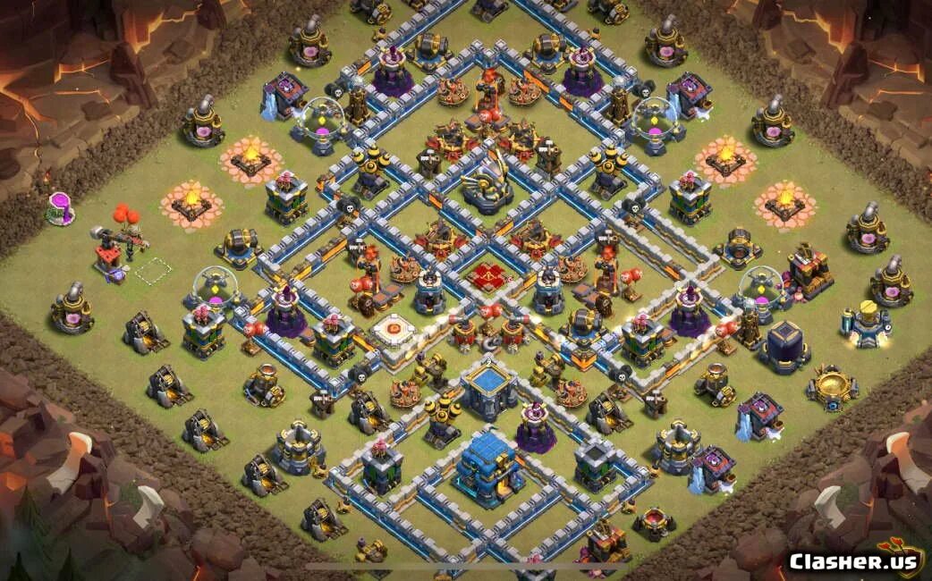 Clash of clans армия. 12 ТХ база для ЛВК. Clash of Clans Военная база 12 ТХ. 12 Ратуша в Clash of Clans.