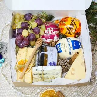 Подарок на новый год продукты