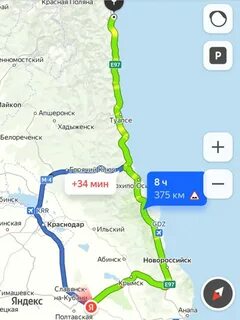 Новороссийск кубань расстояние