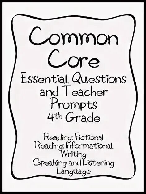 The common core. The common core