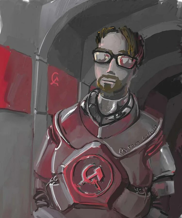 Half life art