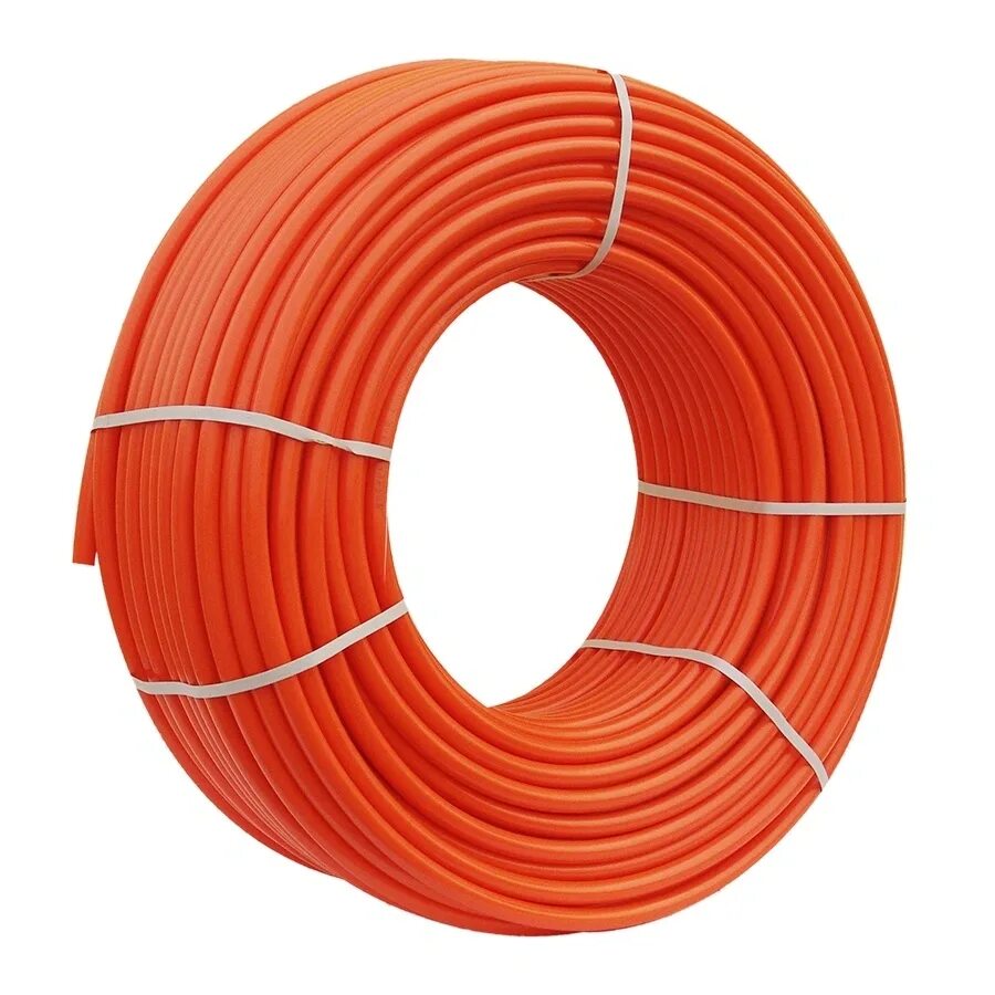 Труба pe-xa 16х2.0 EVOH 200м оранжевая. Труба pe-RT красная 16х2.0 (200м) (контур). Трубу для теплого пола из сшитого полиэтилена 16х2,0мм. Труба полимерная Varmega 16х2 pe-RT(красная) с Evon.