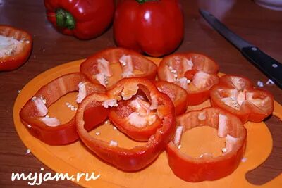 Рецепт перца колечками