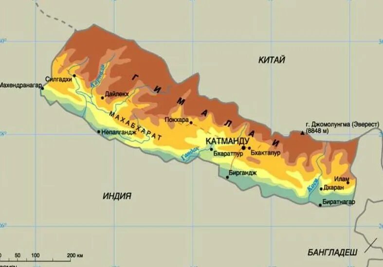 Гималаи где находятся в какой стране на карте. Расположение гор Гималаи на карте. Гималайские горы расположение на карте. Эверест где находится в какой горной системе