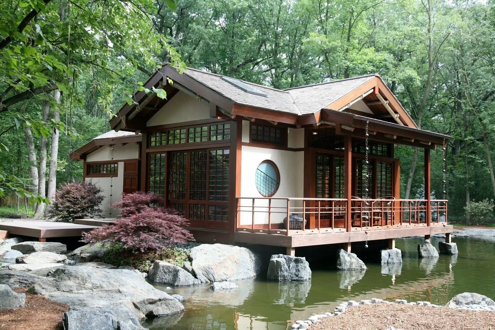 Китайские дома купить. Чайный домик тясицу. Стиль Минка японский. Минка японский дом. Минка японский дом архитектура.