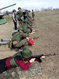 Во время учебных стрельб