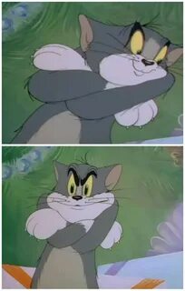 Мем с томом и джерри