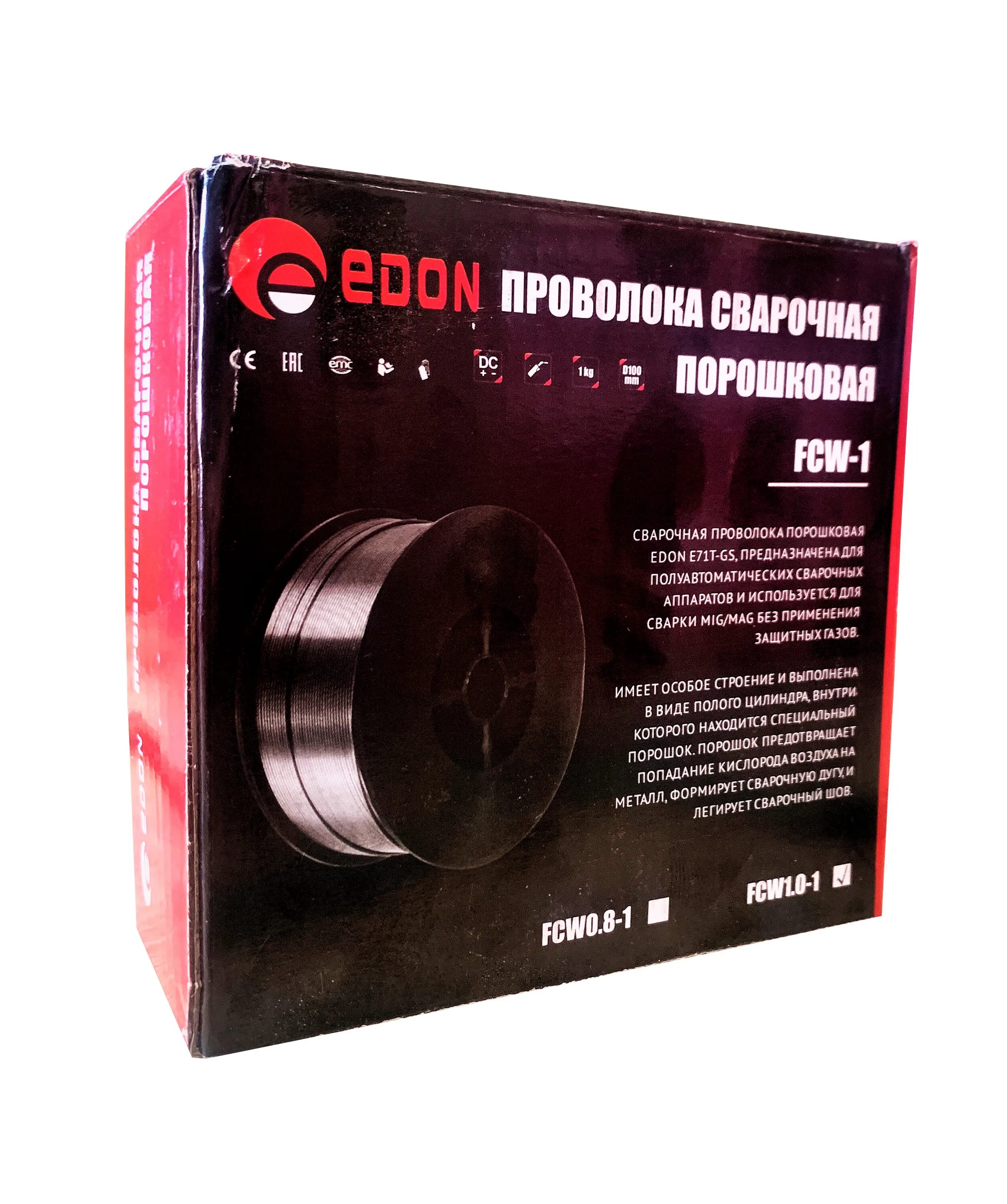 1-1. 8 альфа маг. Сварочная проволока порошковая edon. 0-5. 8мм /5кг/ка 0012131.