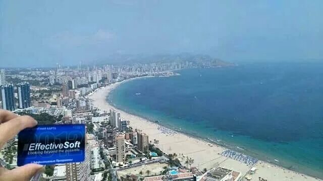 Qué temperatura hace ahora en benidorm